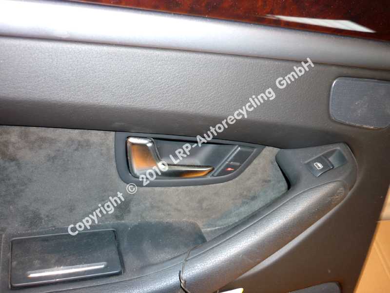 Audi A8 4E BJ2003 Türverkleidung hinten links Holzdekor dunkel